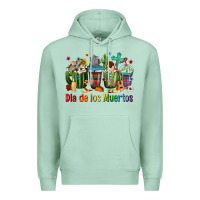 Mexican Dia De Los Muertos Coffee Cups Premium Hoodie | Teevron