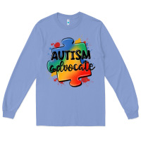 Colony Blue autism advocate Long Sleeve Tee - MaliasSmallBusiness