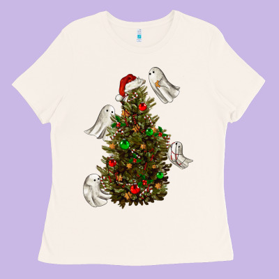 Ladies Tee christmas spirits