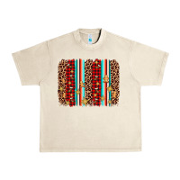 Sandshell christmas socks cookie leopard brushstroke Urban Heavy Tee - AdoDesignShop