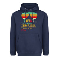 Navy I Want to Break Free to Ride My Bicycle Want It All Heavyweight Hoodie - Bettercallsaul
