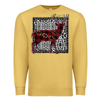 Antique Gold Christmas Deer Premium Sweatshirt - Bettercallsaul