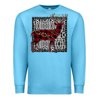 Ocean Blue Christmas Deer Premium Sweatshirt - Bettercallsaul