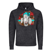 Vintage Black ribbon simmental leopard Vintage Hoodie - JahusDesignShop