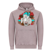 Vintage Zinc ribbon simmental leopard Vintage Hoodie - JahusDesignShop