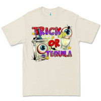 Bone Trick or Tequila Premium Tee - texasbilliewilder