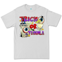 Dove Grey Trick or Tequila Premium Tee - texasbilliewilder