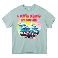 Arona if youre testing my waters tbw Heavy Core Tee - texasbilliewilder