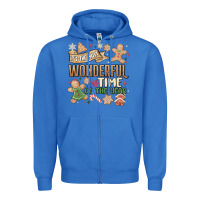 True Royal wonderful time Zipper Hoodie - MaliasSmallBusiness