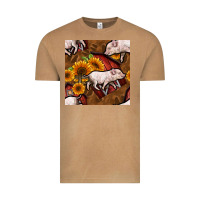Vintage Camel pig and barn Vintage Tee - BundleAndBundleShop
