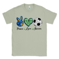 Matcha peace love soccer Classic Tee - BarkalooDesign