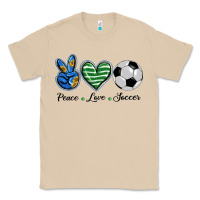 Mushroom peace love soccer Classic Tee - BarkalooDesign