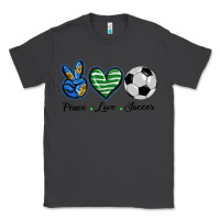 Smoke peace love soccer Classic Tee - BarkalooDesign
