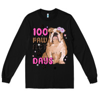 Black 100 days of school Long Sleeve Tee - MaliasSmallBusiness