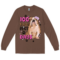 Chestnut 100 days of school Long Sleeve Tee - MaliasSmallBusiness