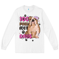 White 100 days of school Long Sleeve Tee - MaliasSmallBusiness