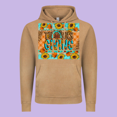 Thanksgiving Turkey Vintage Hoodie Designed By Artiststas
