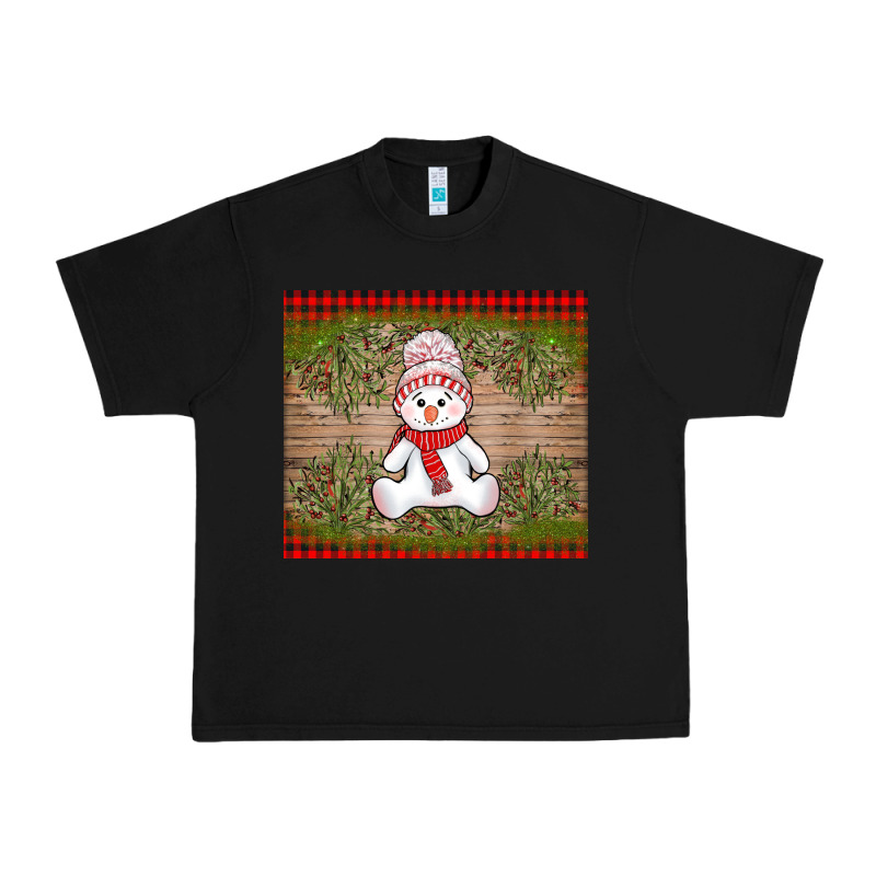 Christmas Snowman Urban Heavy Tee by AdoDesignShop | Teevron