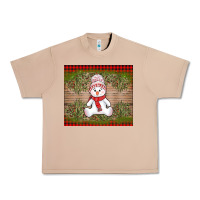 Burro Christmas snowman Urban Heavy Tee - AdoDesignShop