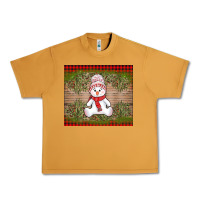 Peanut Butter Christmas snowman Urban Heavy Tee - AdoDesignShop