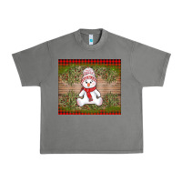 Tornado Christmas snowman Urban Heavy Tee - AdoDesignShop
