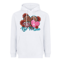 White valentine's day be mine hearts sunflower Heavyweight Hoodie - RanaPortraitStore