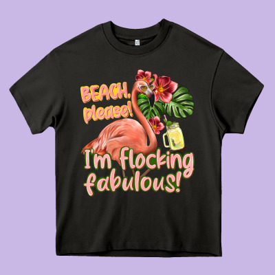 Im Flocking Fabulous Heavy Core Tee Designed By Texasbilliewilder