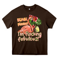 Chocolate Brown im flocking fabulous Heavy Core Tee - texasbilliewilder