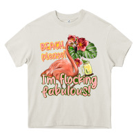Cream im flocking fabulous Heavy Core Tee - texasbilliewilder