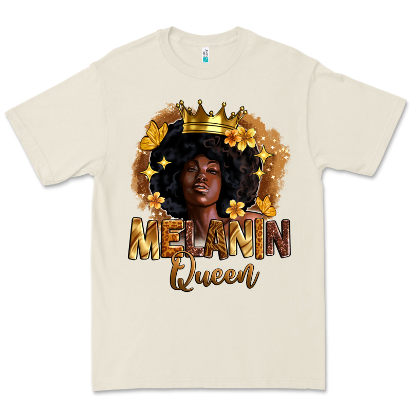 Melanin Queen Premium Tee by Zillion Design Studio | Teevron