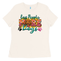 Bone less people more dogs Ladies Tee - Zillion Design Studio