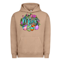 Pigment Burro Easter Mini Happy Easter Day Urban Hoodie - CowGirlArtShop
