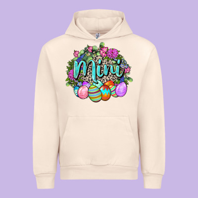 Easter Mini Happy Easter Day Urban Hoodie Designed By Cowgirlartshop