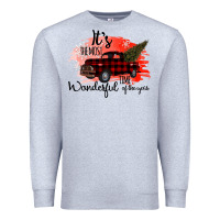 Heather Grey It s The Most Wonderful Time Of The Year Premium Sweatshirt - Bettercallsaul
