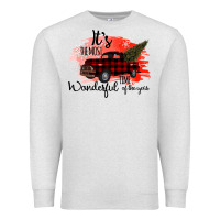 Oatmeal Heather It s The Most Wonderful Time Of The Year Premium Sweatshirt - Bettercallsaul