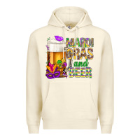 Sandshell Mardi Gras and beer Premium Hoodie - NancyCooperArtShop