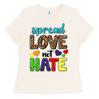 Bone spread love not hate Ladies Tee - texasbilliewilder