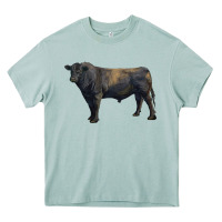 Arona black angus bull Heavy Core Tee - RanaPortraitStore