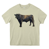 Mossy black angus bull Heavy Core Tee - RanaPortraitStore