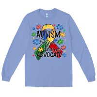 Colony Blue autism listen learn advocate Long Sleeve Tee - MaliasSmallBusiness