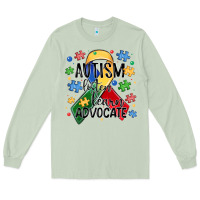 Matcha autism listen learn advocate Long Sleeve Tee - MaliasSmallBusiness