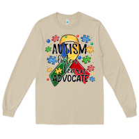 Mushroom autism listen learn advocate Long Sleeve Tee - MaliasSmallBusiness