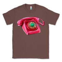 Chestnut pink telephone Classic Tee - AdoDesignShop