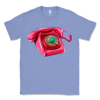 Colony Blue pink telephone Classic Tee - AdoDesignShop