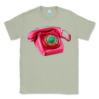 Matcha pink telephone Classic Tee - AdoDesignShop