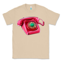 Mushroom pink telephone Classic Tee - AdoDesignShop