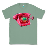Sage pink telephone Classic Tee - AdoDesignShop