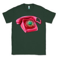 Sports Green pink telephone Classic Tee - AdoDesignShop
