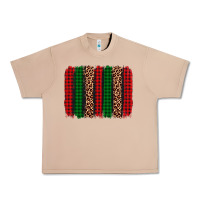 Burro christmas glitter leopard brushstroke Urban Heavy Tee - AdoDesignShop