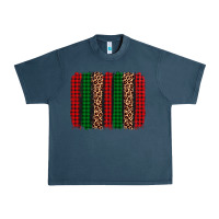 Midnight Navy christmas glitter leopard brushstroke Urban Heavy Tee - AdoDesignShop